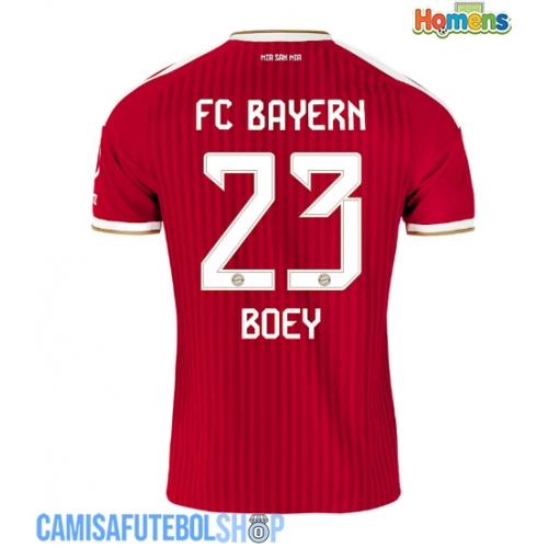 Camisa de time de futebol Bayern Munich Sacha Boey #23 Replicas 1º Equipamento 2026-27 Manga Curta